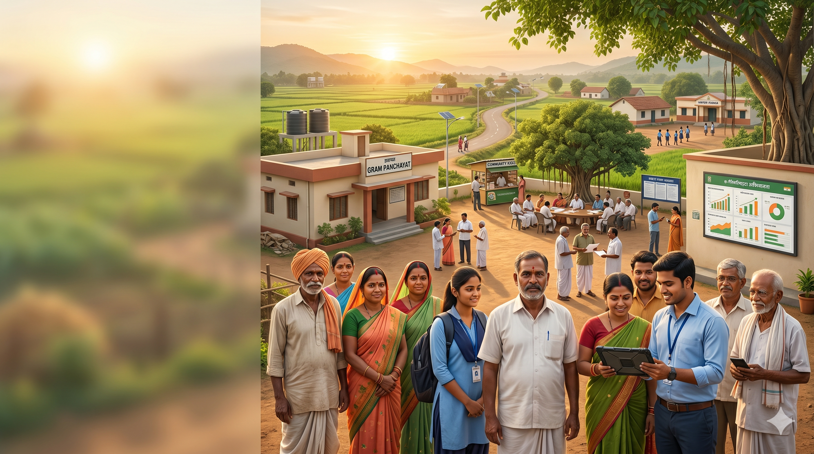 JusticeHub Panchayat — Smart Village Governance & Citizen Awareness India